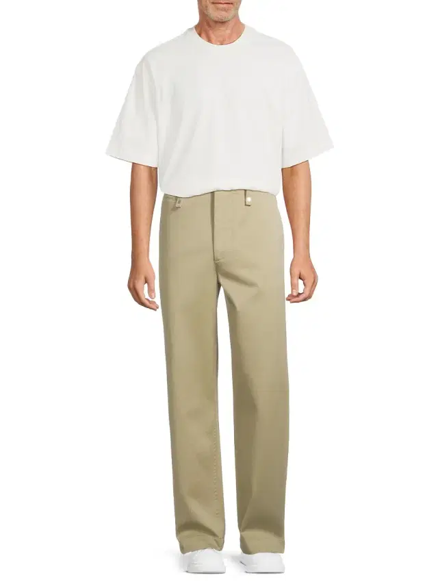 Men's Cotton Crewneck T-Shirt - Salt