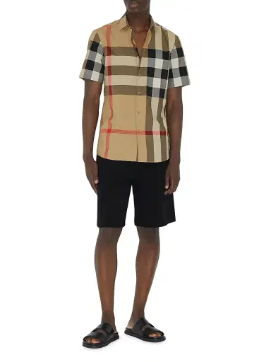 Burberry Men's Summerton Check Shirt - Archive Beige Check - Size XXL | Thumbnail 2 Burberry Men's Summerton Check Shirt - Archive Beige Check - Size XXL | Thumbnail 2