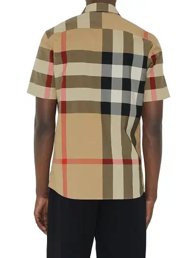 Burberry Men's Summerton Check Shirt - Archive Beige Check - Size XXL | Thumbnail 5 Burberry Men's Summerton Check Shirt - Archive Beige Check - Size XXL | Thumbnail 5