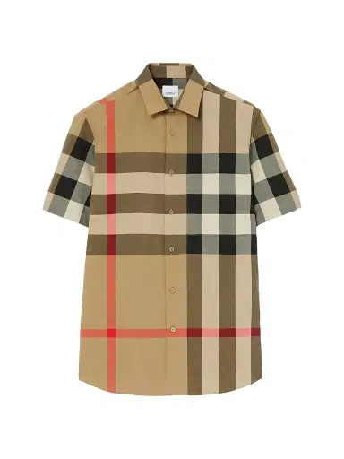 Burberry Men's Summerton Check Shirt - Archive Beige Check - Size XXL | Thumbnail 1 Burberry Men's Summerton Check Shirt - Archive Beige Check - Size XXL | Thumbnail 1