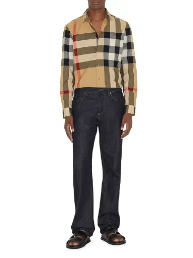 Burberry Men's Summerton Check Shirt - Archive Beige Check - Size XXL | Thumbnail 2 Burberry Men's Summerton Check Shirt - Archive Beige Check - Size XXL | Thumbnail 2