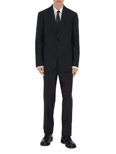 Burberry Men's Tailored Wool Twill Jacket | Thumbnail 2 Burberry Men's Tailored Wool Twill Jacket | Thumbnail 2