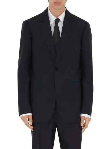 Burberry Men's Tailored Wool Twill Jacket | Thumbnail 3 Burberry Men's Tailored Wool Twill Jacket | Thumbnail 3