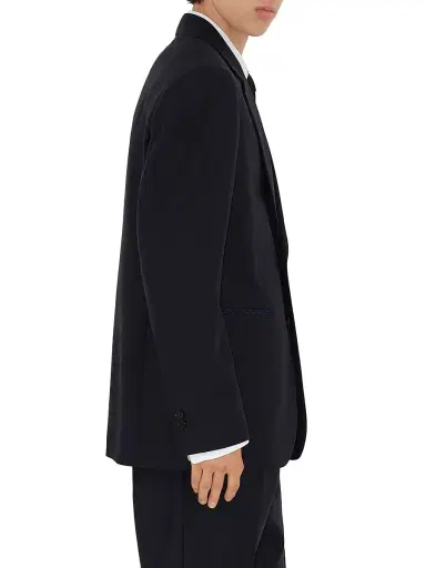 Burberry Men's Tailored Wool Twill Jacket | Thumbnail 4 Burberry Men's Tailored Wool Twill Jacket | Thumbnail 4