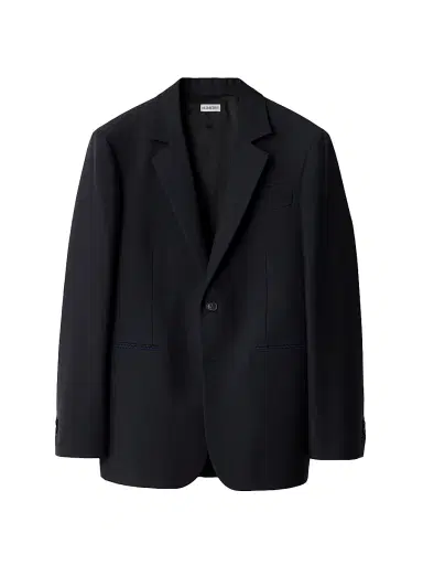 Burberry Men's Tailored Wool Twill Jacket | Thumbnail 1 Burberry Men's Tailored Wool Twill Jacket | Thumbnail 1
