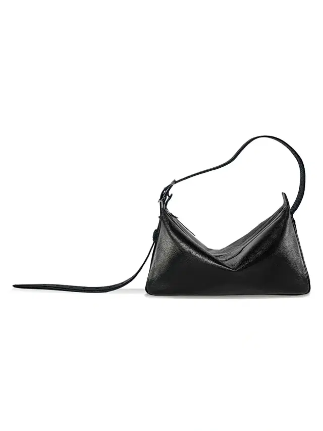 Men's Rider Leather Bag - Black Grained