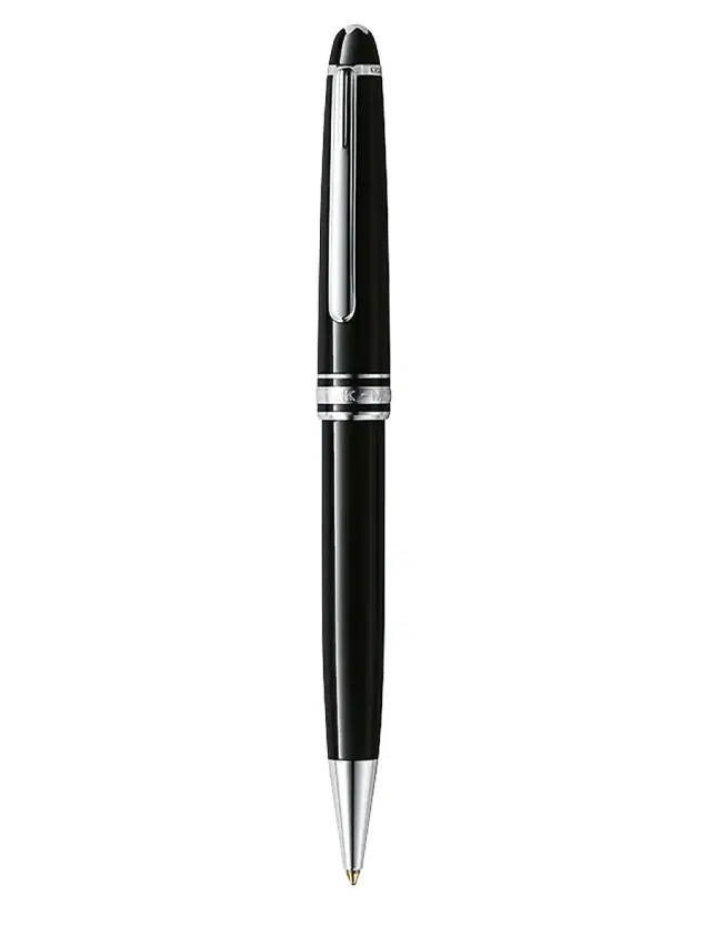 Montblanc Meisterstuck Platinum-Coated Classique Ballpoint Pen - Black Silver
