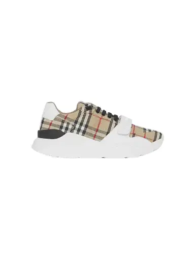 Burberry Women's New Regis Check Sneakers - Archive Beige - Size 11 | Thumbnail 1 Burberry Women's New Regis Check Sneakers - Archive Beige - Size 11 | Thumbnail 1