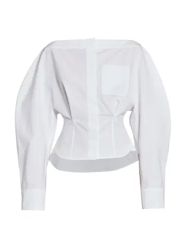 Jacquemus Women's Barco Cotton Blouse - White | Thumbnail 6 Jacquemus Women's Barco Cotton Blouse - White | Thumbnail 6