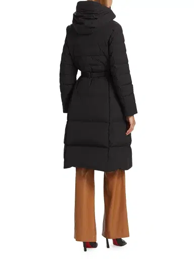 Burberry Women's Burniston Hooded Quilted Coat - Black | Thumbnail 5