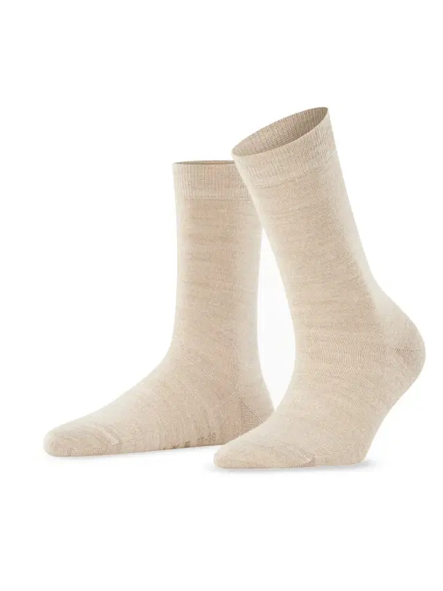 FALKE Women's Merino Wool-Blend Crew Socks