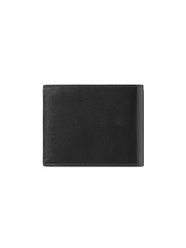Montblanc Men's Meisterstück Leather Bifold Wallet - Black | Thumbnail 2 Montblanc Men's Meisterstück Leather Bifold Wallet - Black | Thumbnail 2