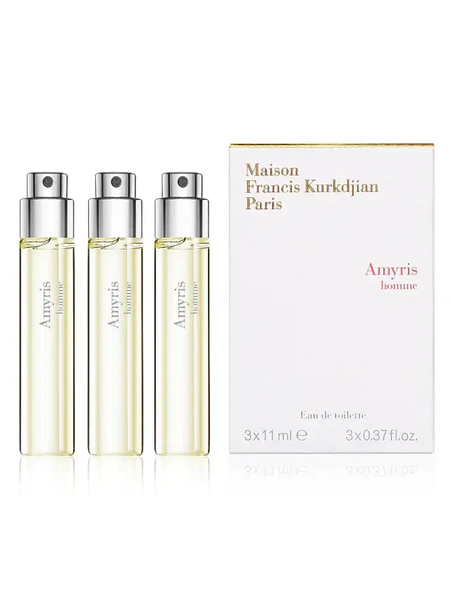 Maison Francis Kurkdjian 3-Piece Amyris homme Eau de toilette refill set/0.37oz