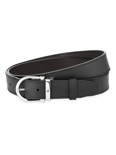 Montblanc Men's Horseshoe Buckle Cut-to | Thumbnail 1 Montblanc Men's Horseshoe Buckle Cut-to | Thumbnail 1