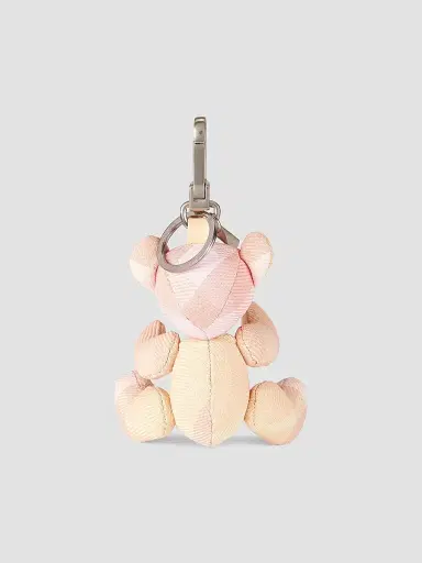Burberry Women's Thomas Bear Wool-Blend Charm Keychain | Thumbnail 2 Burberry Women's Thomas Bear Wool-Blend Charm Keychain | Thumbnail 2