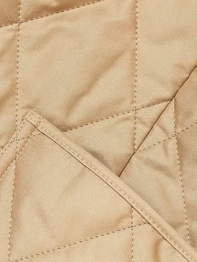 Burberry Women's Fernleigh Quilted Logo Jacket - Dusty Beige - Size XXS | Thumbnail 7 Burberry Women's Fernleigh Quilted Logo Jacket - Dusty Beige - Size XXS | Thumbnail 7