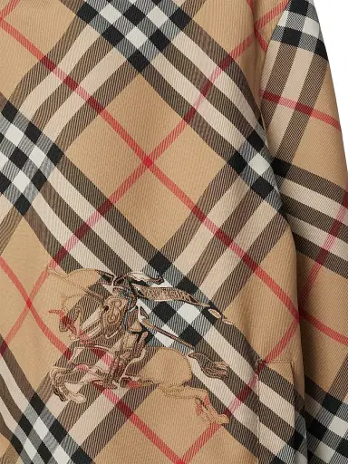 Burberry Women's Check Drawcord Short Jacket | Thumbnail 5 Burberry Women's Check Drawcord Short Jacket | Thumbnail 5