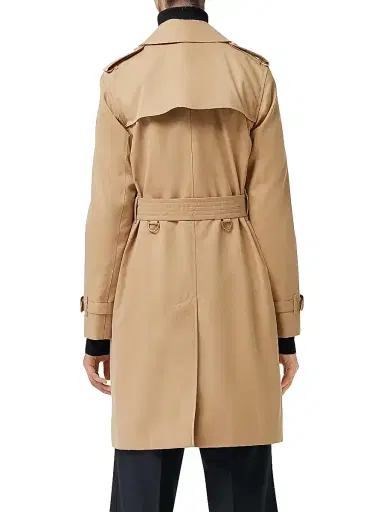 Burberry Women's Long Kensington Heritage Trench Coat - Honey | Thumbnail 3 Burberry Women's Long Kensington Heritage Trench Coat - Honey | Thumbnail 3