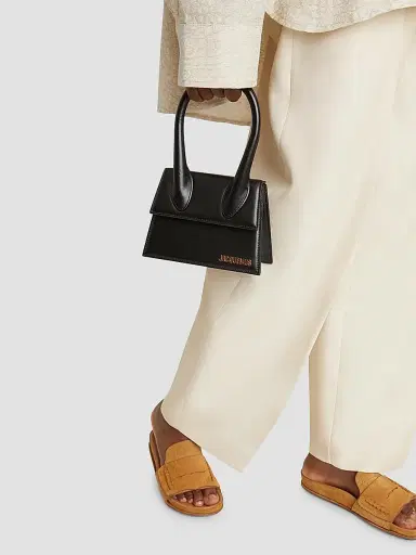 Jacquemus Women's Le Chiquito Moyen Top-Handle Bag | Thumbnail 2
