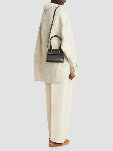 Jacquemus Women's Le Chiquito Moyen Top-Handle Bag | Thumbnail 6