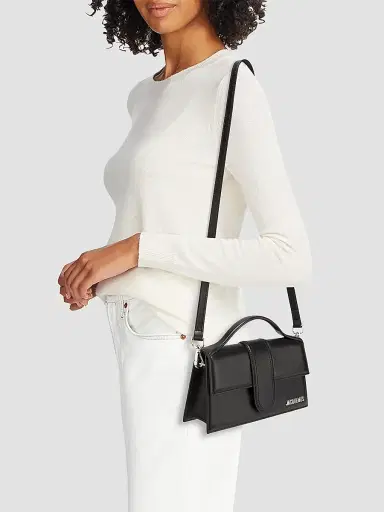 Jacquemus Women's Le Grand Bambino Leather Top-Handle Bag | Thumbnail 2