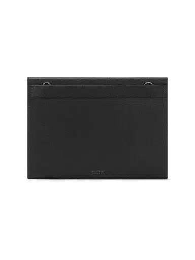 Montblanc Men's Sartorial Leather Envelope - Black | Thumbnail 3