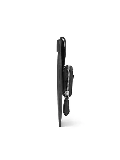 Montblanc Men's Sartorial Leather Envelope - Black | Thumbnail 4