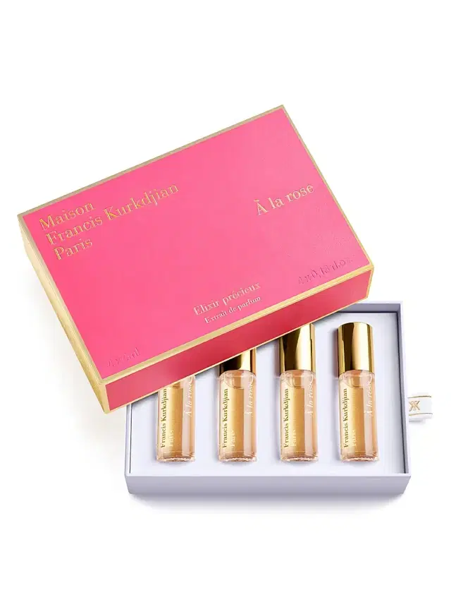 Women's À La Rose Eau De Parfum 4-Piece Precious Elixirs Set