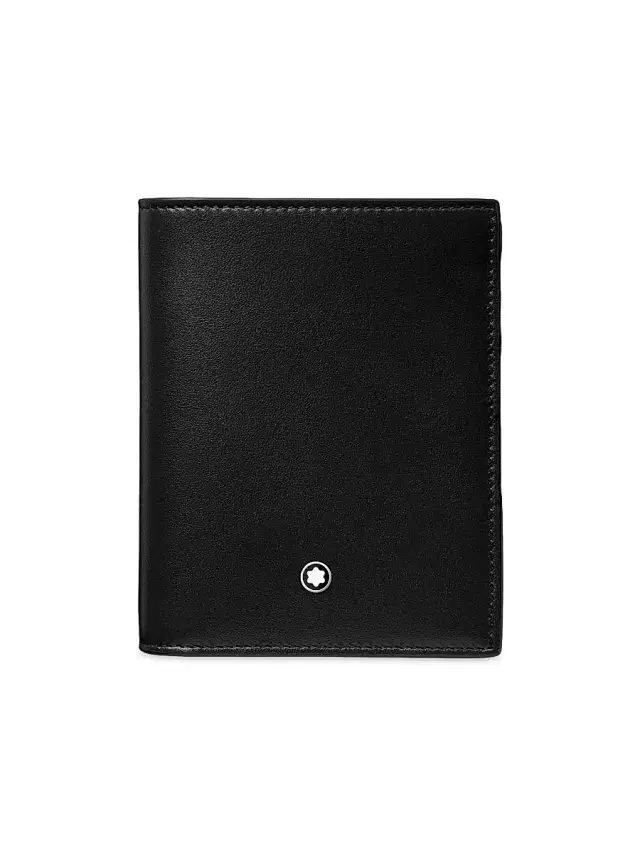 Men's Meisterstück Compact Wallet - Black