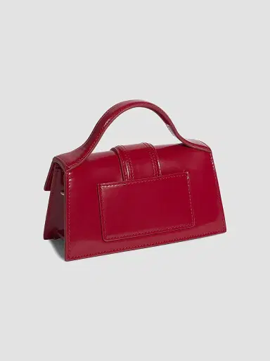 Jacquemus Women's Le Bambino Patent Leather Top Handle Bag | Thumbnail 4 Jacquemus Women's Le Bambino Patent Leather Top Handle Bag | Thumbnail 4