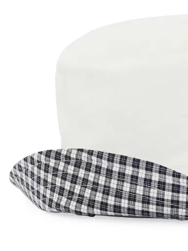 Barbour Women's Kilburn Reversible Bucket Hat - White | Thumbnail 5