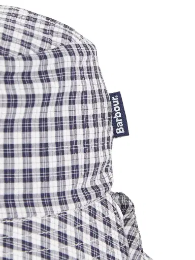Barbour Women's Kilburn Reversible Bucket Hat - White | Thumbnail 6