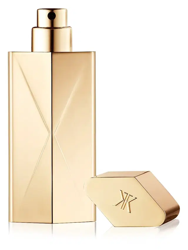 Maison Francis Kurkdjian Globe Trotter Gold Edition Travel Spray Case