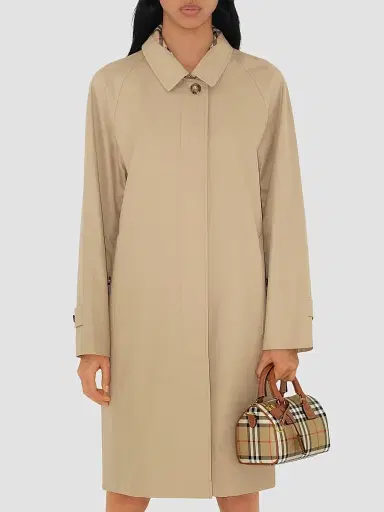 Burberry Women's Mini Check Bowling Bag - Archive Beige | Thumbnail 2 Burberry Women's Mini Check Bowling Bag - Archive Beige | Thumbnail 2