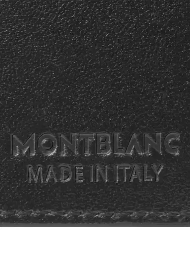 Montblanc Men's Meisterstück Leather Card Holder - Black | Thumbnail 5 Montblanc Men's Meisterstück Leather Card Holder - Black | Thumbnail 5