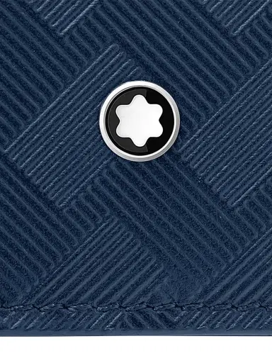 Montblanc Men's Extreme 3.0 Leather Card Holder - Ink Blue | Thumbnail 5 Montblanc Men's Extreme 3.0 Leather Card Holder - Ink Blue | Thumbnail 5