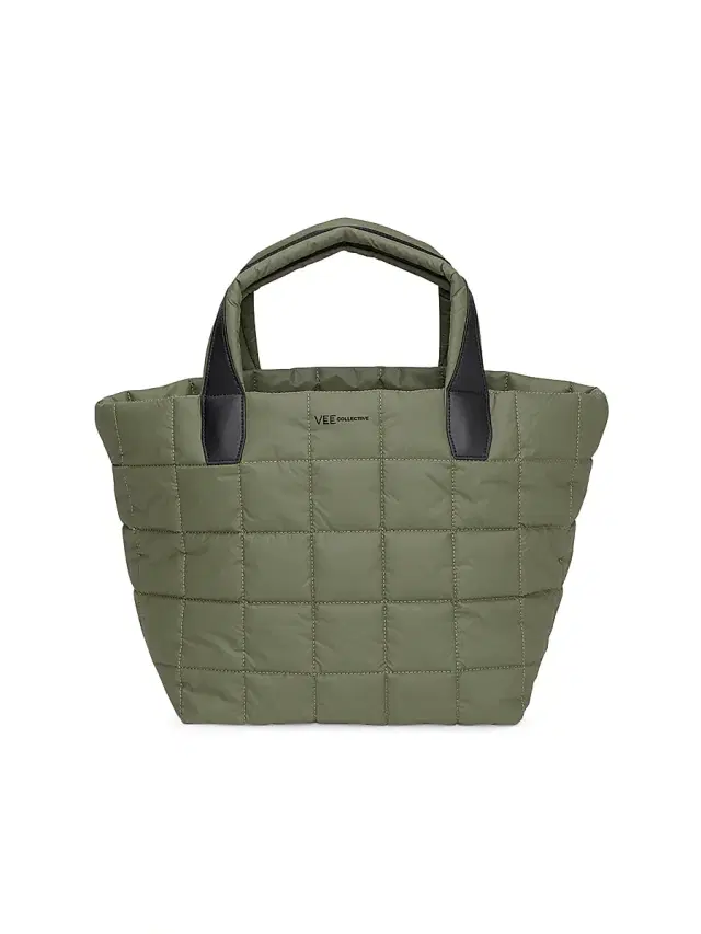 Vee Collective Women's MD Porter Ripstop Nylon Tote Bag - Green