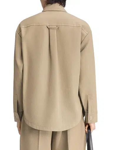 Jacquemus Men's Mountain Wool-Blend Shirt Jacket - Beige - Size 42 | Thumbnail 2 Jacquemus Men's Mountain Wool-Blend Shirt Jacket - Beige - Size 42 | Thumbnail 2