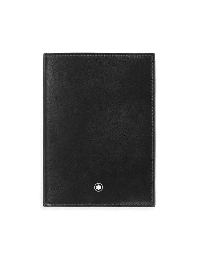 Montblanc Men's Meisterstück Passport Holder - Black