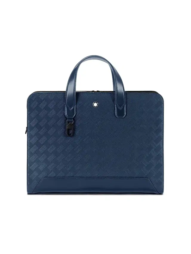 Men's Extreme 3.0 Leather Briefcase - Ink Blue