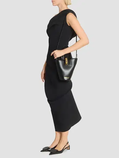 Jacquemus Women's Le Petit Bambola Leather Top Handle Bag | Thumbnail 2 Jacquemus Women's Le Petit Bambola Leather Top Handle Bag | Thumbnail 2