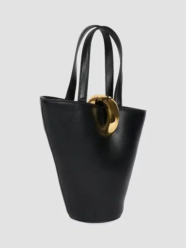 Jacquemus Women's Le Petit Bambola Leather Top Handle Bag | Thumbnail 4 Jacquemus Women's Le Petit Bambola Leather Top Handle Bag | Thumbnail 4