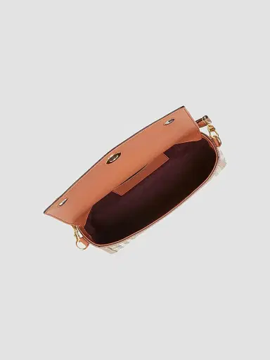 Burberry Women's Note Check Crossbody Bag - Vintage Check Briar Brown | Thumbnail 5 Burberry Women's Note Check Crossbody Bag - Vintage Check Briar Brown | Thumbnail 5