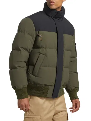 Sacai Men's Two-Tone Puffer Jacket - Khaki - Size XL | Thumbnail 4 Sacai Men's Two-Tone Puffer Jacket - Khaki - Size XL | Thumbnail 4