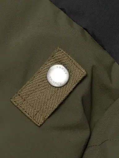 Sacai Men's Two-Tone Puffer Jacket - Khaki - Size XL | Thumbnail 7 Sacai Men's Two-Tone Puffer Jacket - Khaki - Size XL | Thumbnail 7