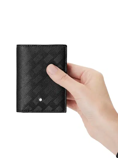 Montblanc Men's Extreme 3.0 Leather Card Holder - Black | Thumbnail 2 Montblanc Men's Extreme 3.0 Leather Card Holder - Black | Thumbnail 2