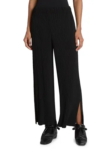 Issey Miyake Women's What Has Always Been Hatching Bottoms Pants - Black - Size Small | Thumbnail 3 Issey Miyake Women's What Has Always Been Hatching Bottoms Pants - Black - Size Small | Thumbnail 3