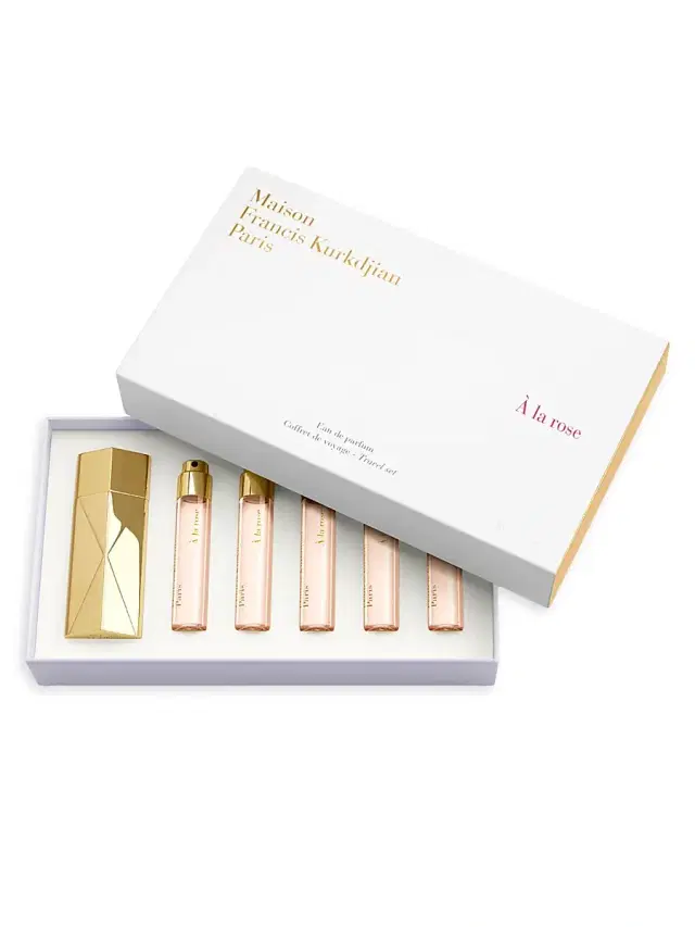 Women's À La Rose 5-Piece Eau De Parfum Set & Globetrotter Case