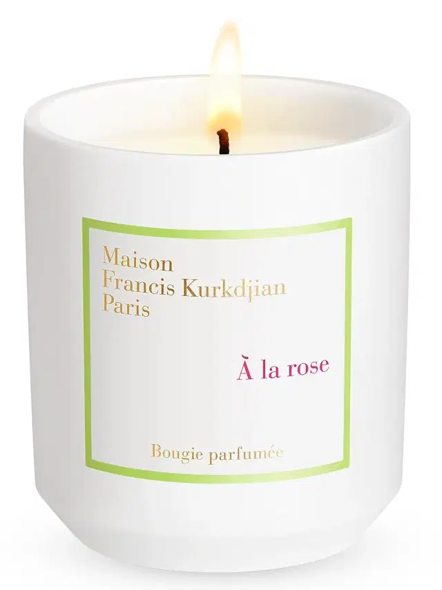 Maison Francis Kurkdjian À La Rose Scented Candle