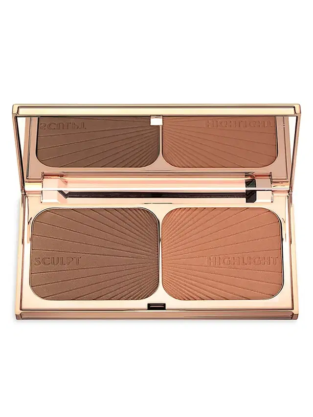 Women's Filmstar Bronzer & Highlight Palette - Medium To Dark